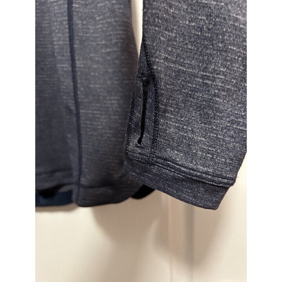 Lululemon Turn It Up Long Sleeve Top Thumbholes Heathered Inkwell Women’s 4 Blue - Picture 5 of 16